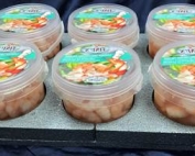 Colas de Langostino en Salmuera de Cocedero de Mariscos, producto de alta calidad