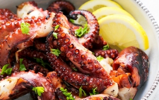 Receta de pulpo de la parrilla