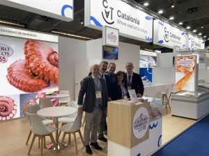 Cocedero de Mariscos en la expo Seafood global de barcelona