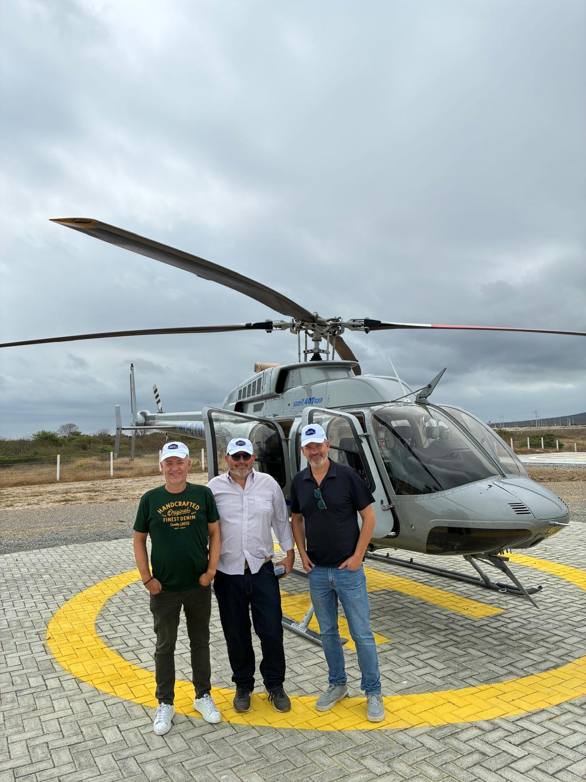 Sobrevolando el origen del langostino en las camaroneras de Santa Priscila